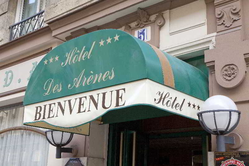 Hotel Des Arenes Paris Eksteriør billede